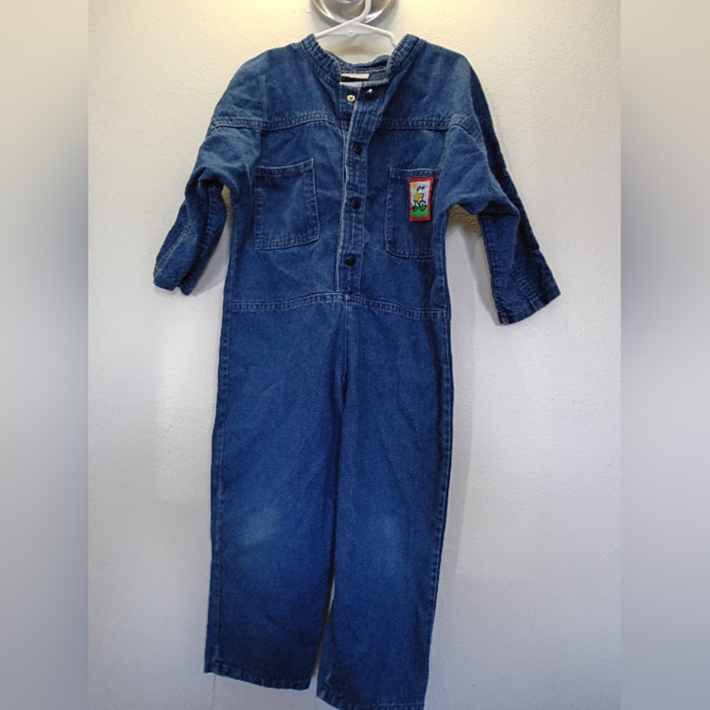 Healthtex Blue Denim Kids Romper